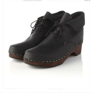 Bjorn Clog Boots Soft Rippley Black Sz 39